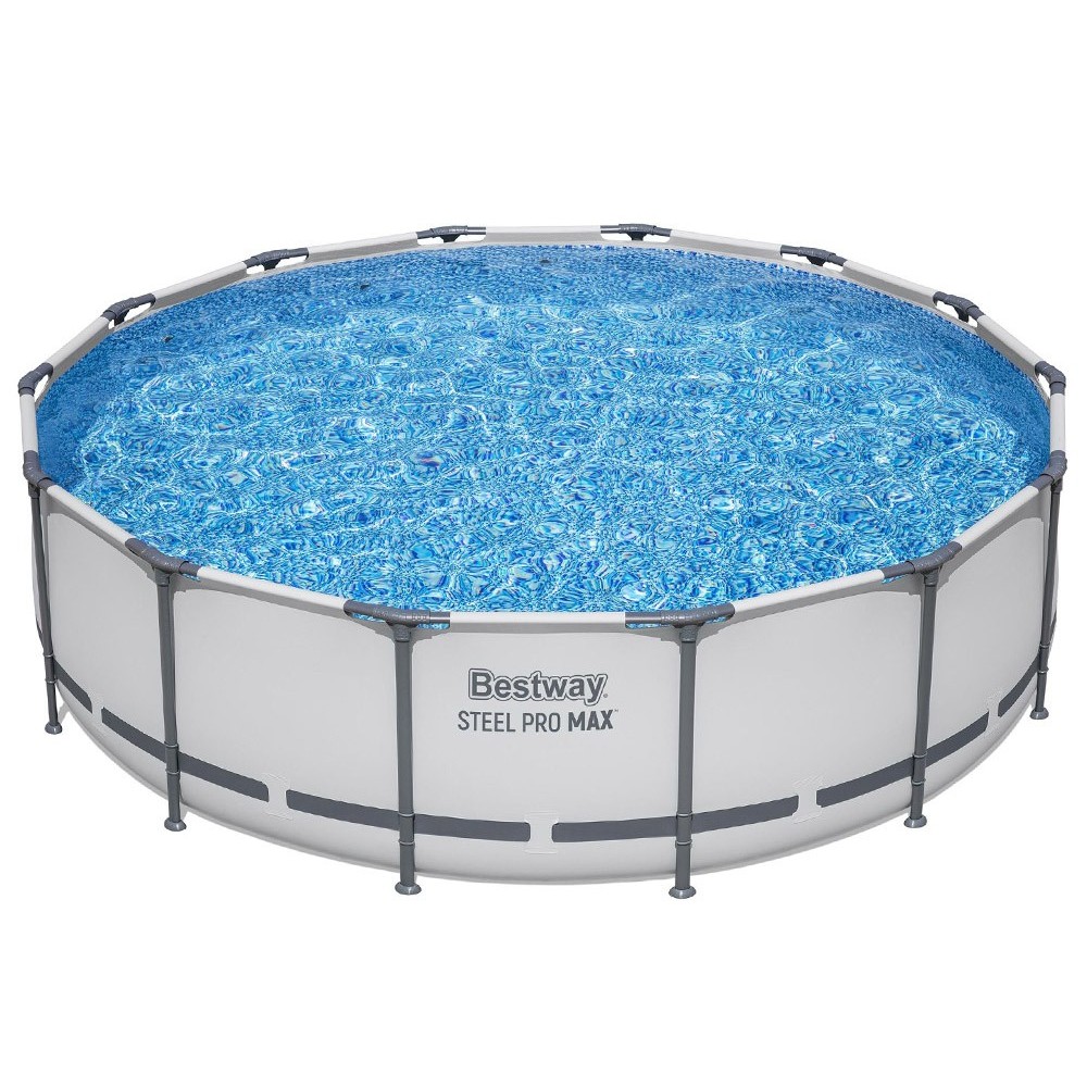 Bestway 56950 Bazén s kovovou konštrukciou STEEL-PRO MAX 427cm x 107cm + filtračné čerpadlo + rebrík + plachta