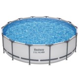Bestway 56950 Bazén s kovovou konštrukciou STEEL-PRO MAX 427cm x 107cm + filtračné čerpadlo + rebrík + plachta