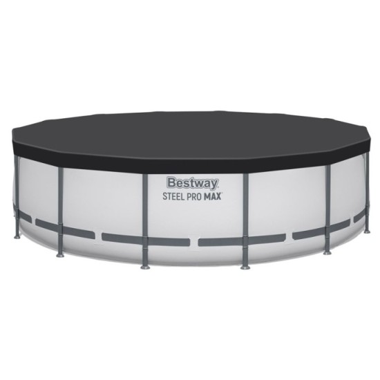Bestway 56950 Bazén s kovovou konštrukciou STEEL-PRO MAX 427cm x 107cm + filtračné čerpadlo + rebrík + plachta