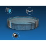 Bestway 56950 Bazén s kovovou konštrukciou STEEL-PRO MAX 427cm x 107cm + filtračné čerpadlo + rebrík + plachta