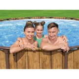 BESTWAY 56725 Bazén s kovovou konštrukciou Power Steel Swim Vista 7v1 488 cm x 122 cm + Filtračné čerpadlo + Rebrík + Plachta, i