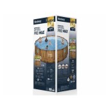 BESTWAY 56725 Bazén s kovovou konštrukciou Power Steel Swim Vista 7v1 488 cm x 122 cm + Filtračné čerpadlo + Rebrík + Plachta, i