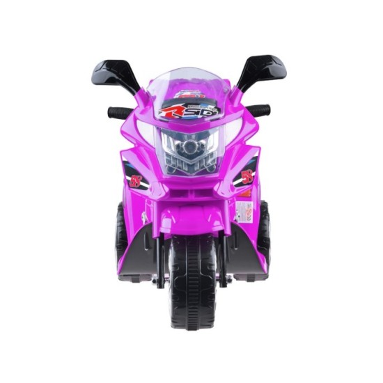 JOKO Elektrická Motorka Lights, osvetlené kolesá, USB vstup, ružová