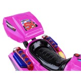 JOKO Elektrická Motorka Lights, osvetlené kolesá, USB vstup, ružová