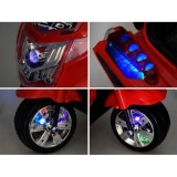 JOKO Elektrická Motorka Lights, osvetlené kolesá, USB vstup, ružová