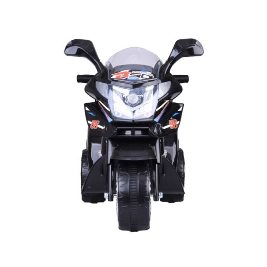JOKO Elektrická Motorka Lights, osvetlené kolesá, USB vstup, čierna