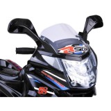 JOKO Elektrická Motorka Lights, osvetlené kolesá, USB vstup, čierna