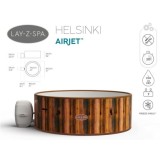 Bestway 60025 Vírivka Lay-Z-Spa Helsinki Air Jet Jacuzzi pre 7 osôb, dizajn dreva