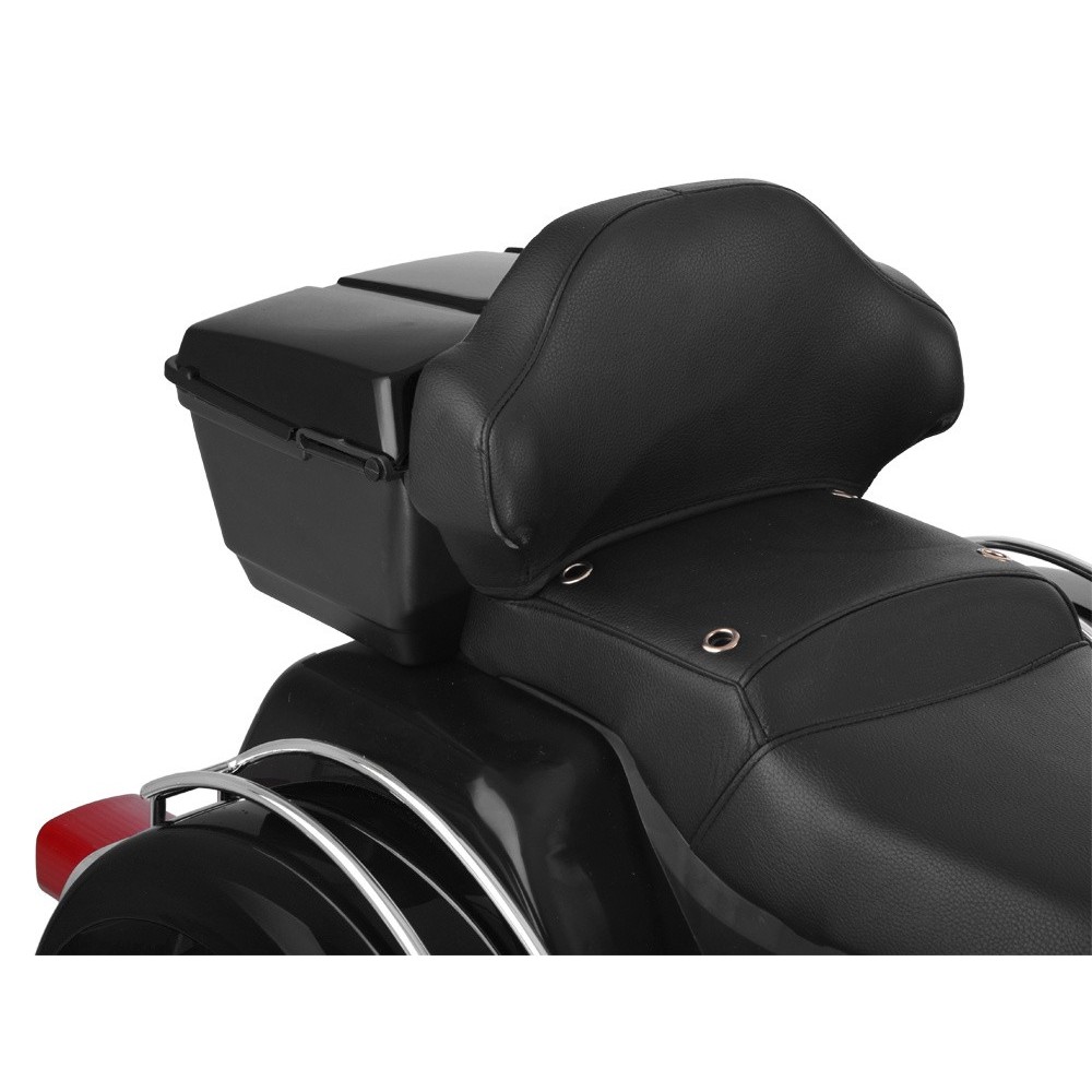 JOKO Veľká Elektrická Motorka Chopper 118cm, penové kolesá, kožené sedadlo, čierna
