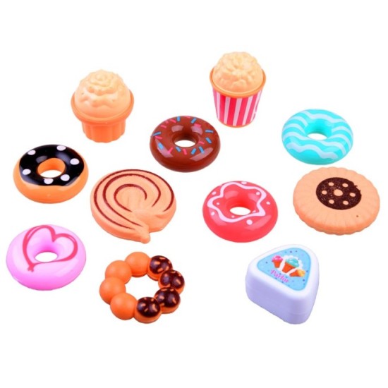 JOKO Detský čajový set s Donutmi + 4 lyžičky