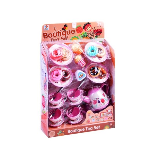 JOKO Detský čajový set s Donutmi + 4 lyžičky