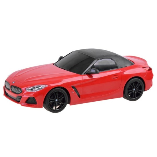 RASTAR RC Autíčko BMW Z4 1:18 so svetlom, na diaľkové ovládanie, červené