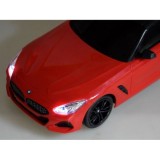 RASTAR RC Autíčko BMW Z4 1:18 so svetlom, na diaľkové ovládanie, červené
