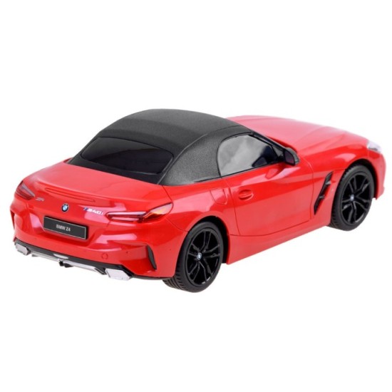 RASTAR RC Autíčko BMW Z4 1:18 so svetlom, na diaľkové ovládanie, červené