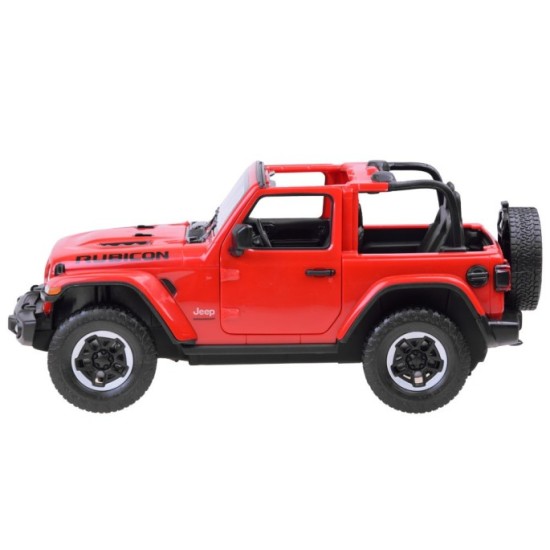 Rastar RC Auto Jeep Wrangler JL 1:14 na diaľkové ovládanie, červené