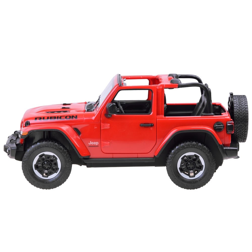 Rastar RC Auto Jeep Wrangler JL 1:14 na diaľkové ovládanie, červené