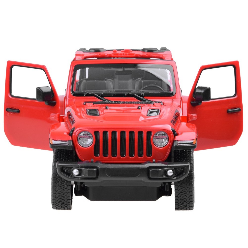 Rastar RC Auto Jeep Wrangler JL 1:14 na diaľkové ovládanie, červené