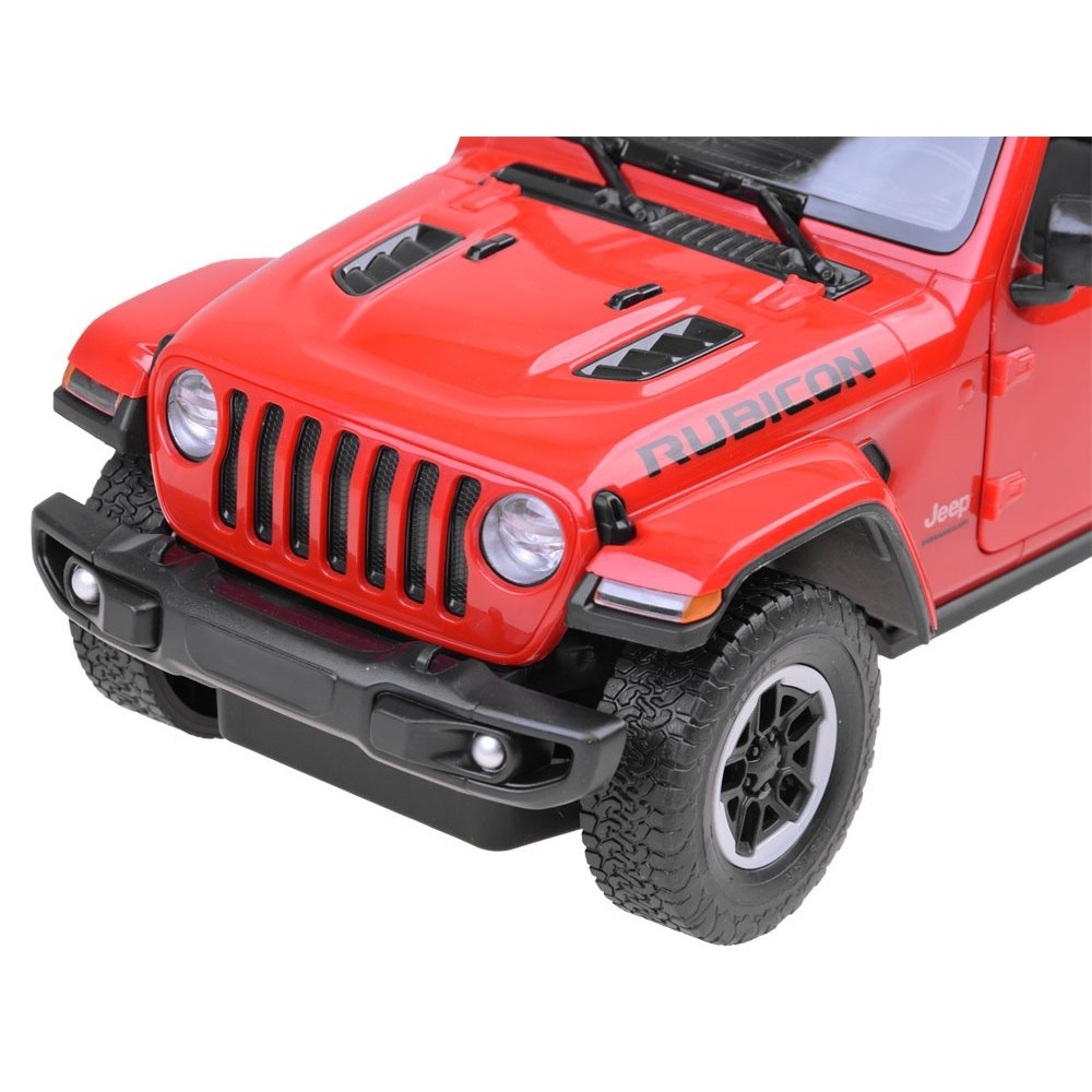 Rastar RC Auto Jeep Wrangler JL 1:14 na diaľkové ovládanie, červené