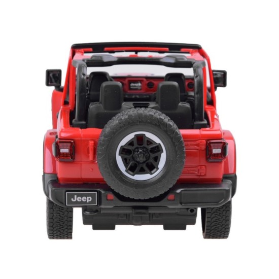 Rastar RC Auto Jeep Wrangler JL 1:14 na diaľkové ovládanie, červené
