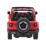 Rastar RC Auto Jeep Wrangler JL 1:14 na diaľkové ovládanie, červené