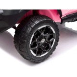 JOKO Elektrické autíčko Toyota Hilux Pick Up, Dvojmiestne Kožené sedadlo, Penové kolesá, Nosnosť 50kg, FM rádio, ružové