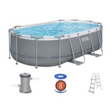 Bestway 56620 Bazén s Kovovou konštrukciou Power Steel 427x250x100, filtračné čerpadlo, rebrík