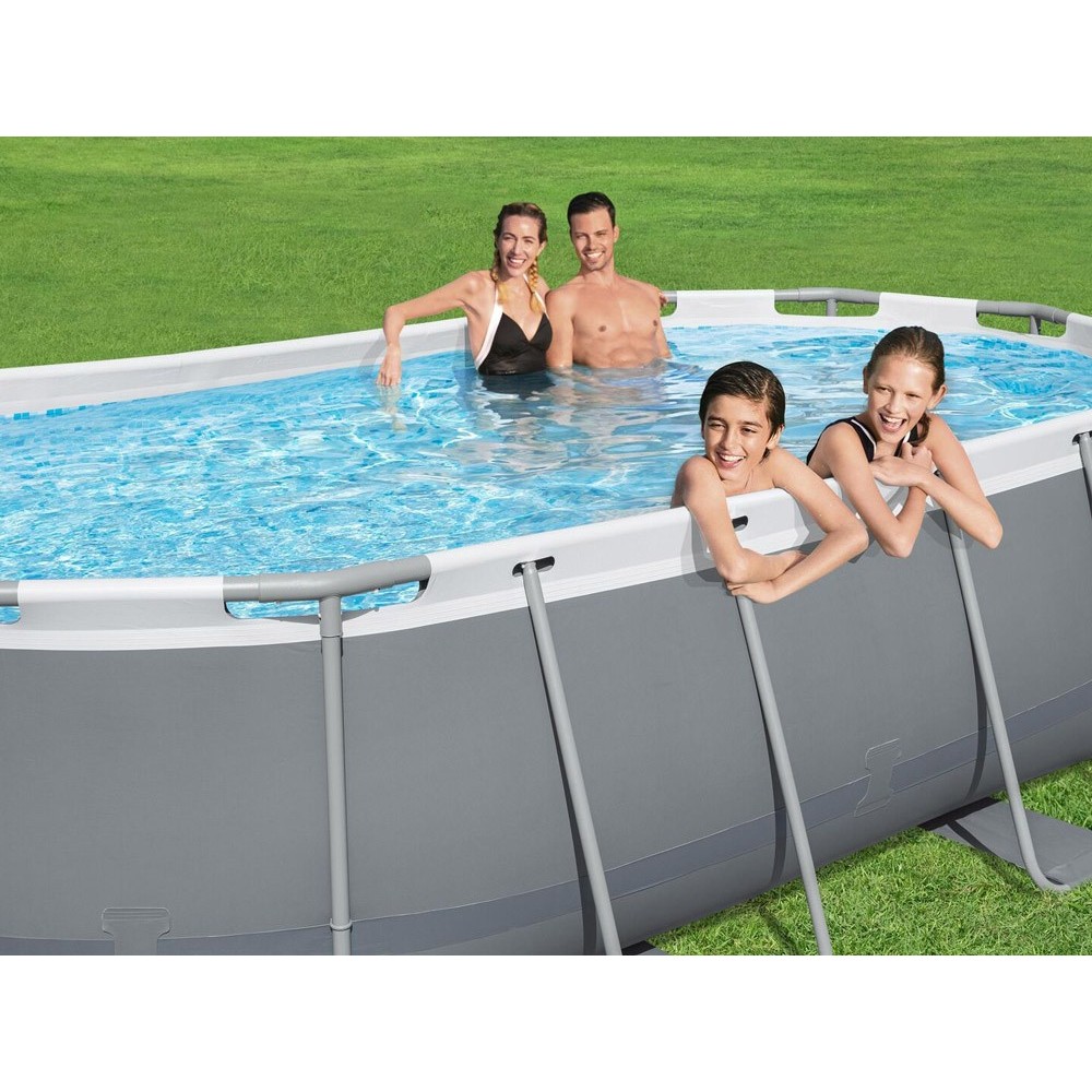 Bestway 56620 Bazén s Kovovou konštrukciou Power Steel 427x250x100, filtračné čerpadlo, rebrík