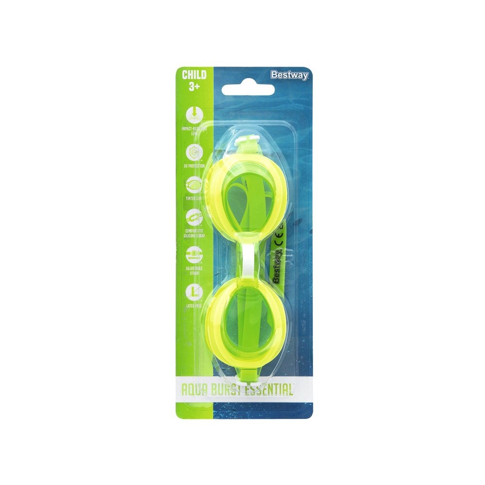 Bestway, Detské plavecké okuliare Aqua Burst Essential, zelené
