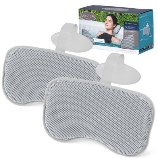 Bestway 60316 Vankúše na vírivku Jacuzzi Lay-Z Spa, opierka na hlavu, sada 2 kusy