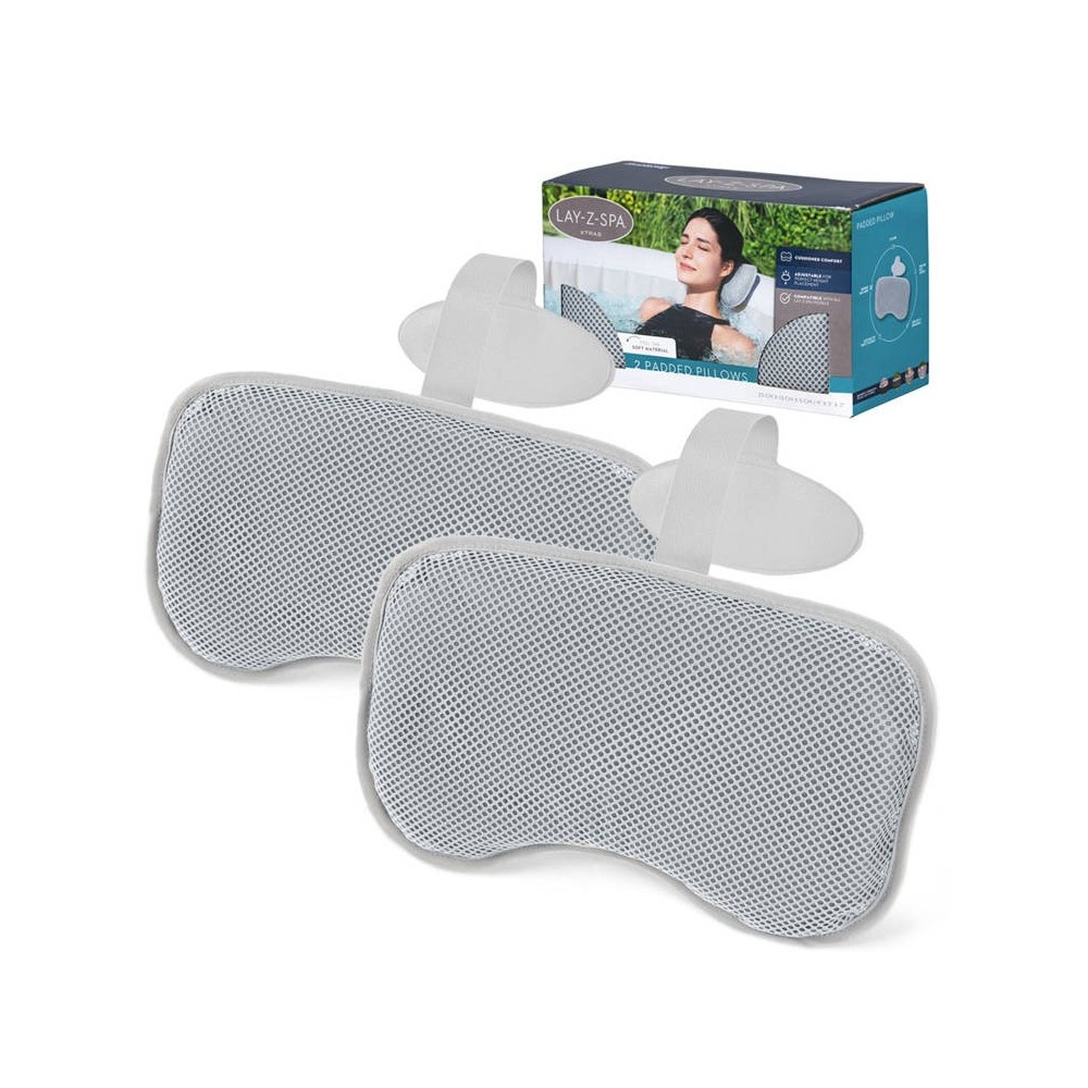 Bestway 60316 Vankúše na vírivku Jacuzzi Lay-Z Spa, opierka na hlavu, sada 2 kusy