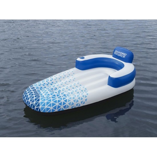 Bestway 43533 Nafukovací Matrac Indigo Waves s operadlom 183 x 97 cm