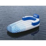 Bestway 43533 Nafukovací Matrac Indigo Waves s operadlom 183 x 97 cm
