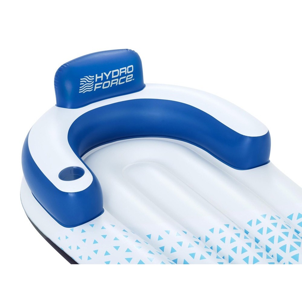Bestway 43533 Nafukovací Matrac Indigo Waves s operadlom 183 x 97 cm