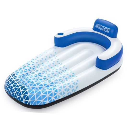 Bestway 43533 Nafukovací Matrac Indigo Waves s operadlom 183 x 97 cm