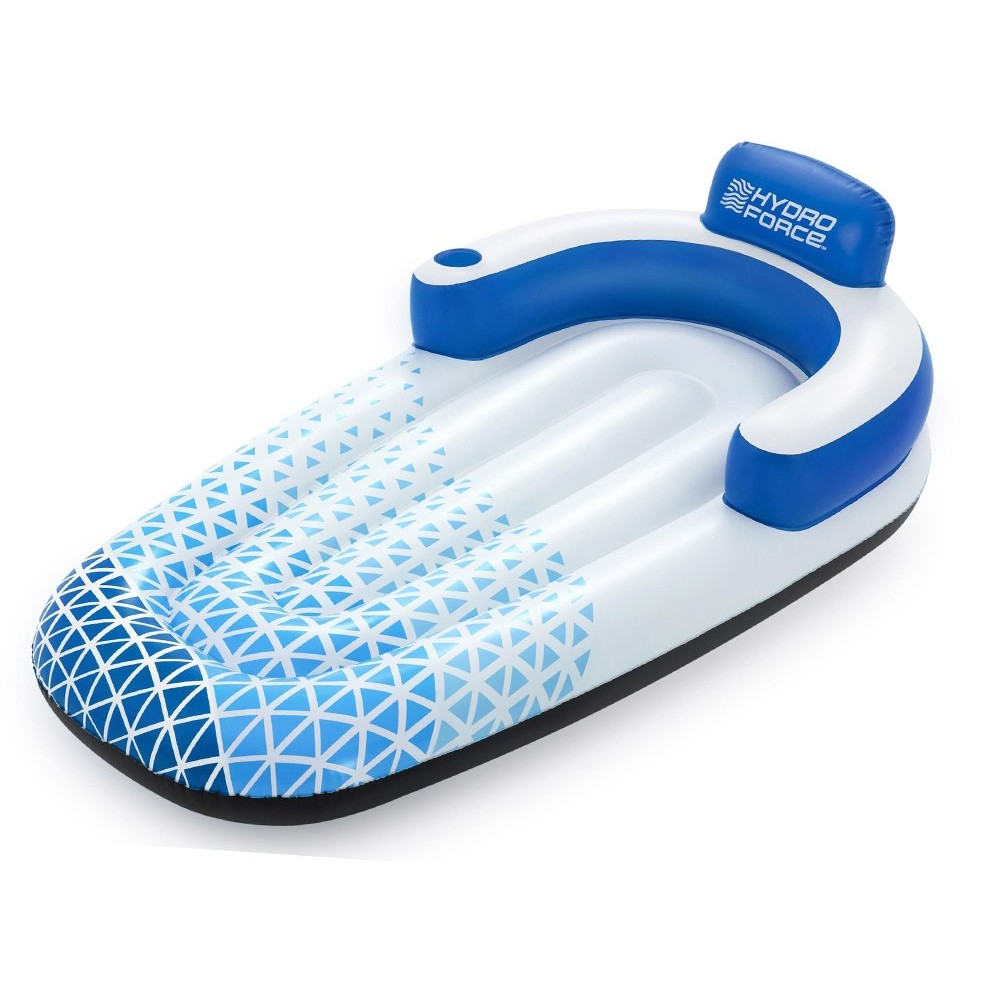 Bestway 43533 Nafukovací Matrac Indigo Waves s operadlom 183 x 97 cm