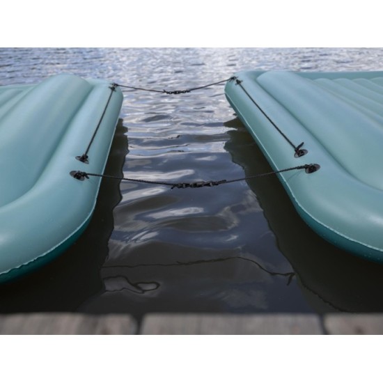 Bestway 43542 Nafukovací matrac plávajúci ostrov pre 4 osoby, modrý