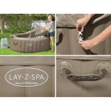 Bestway 60017 Vírivka Jacuzzi Lay-Z-Spa Palm Springs AirJet pre 6 osôb, priemer 196cm + plachta, zlatá