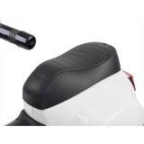 JOKO Elektrická motorka pre deti, skúter Vespa, biela