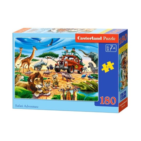 Castorland, Puzzle Výlet v Safari, 180 ks