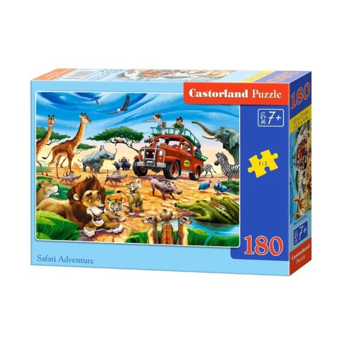 Castorland, Puzzle Výlet v Safari, 180 ks