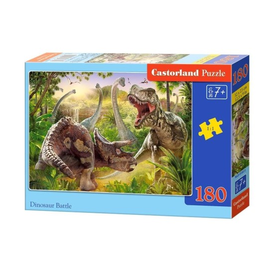 Castorland, Puzzle Dinosaury, 180 ks