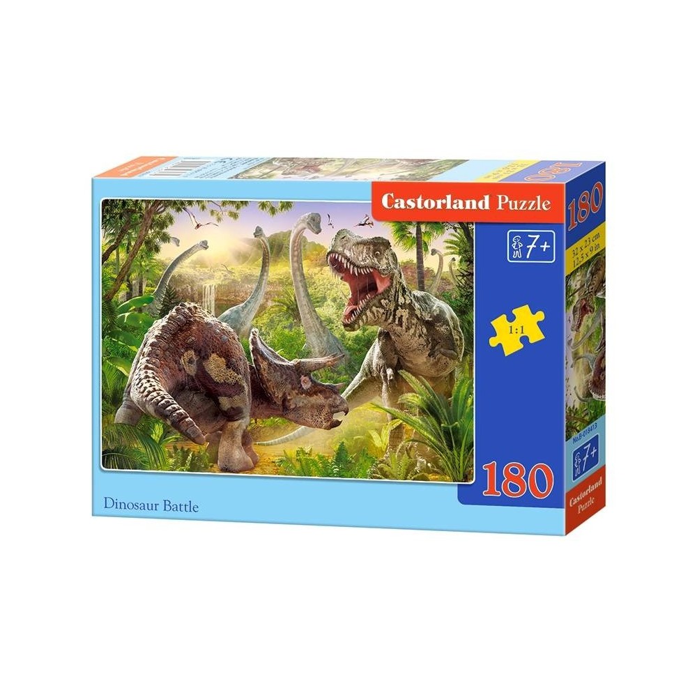 Castorland, Puzzle Dinosaury, 180 ks
