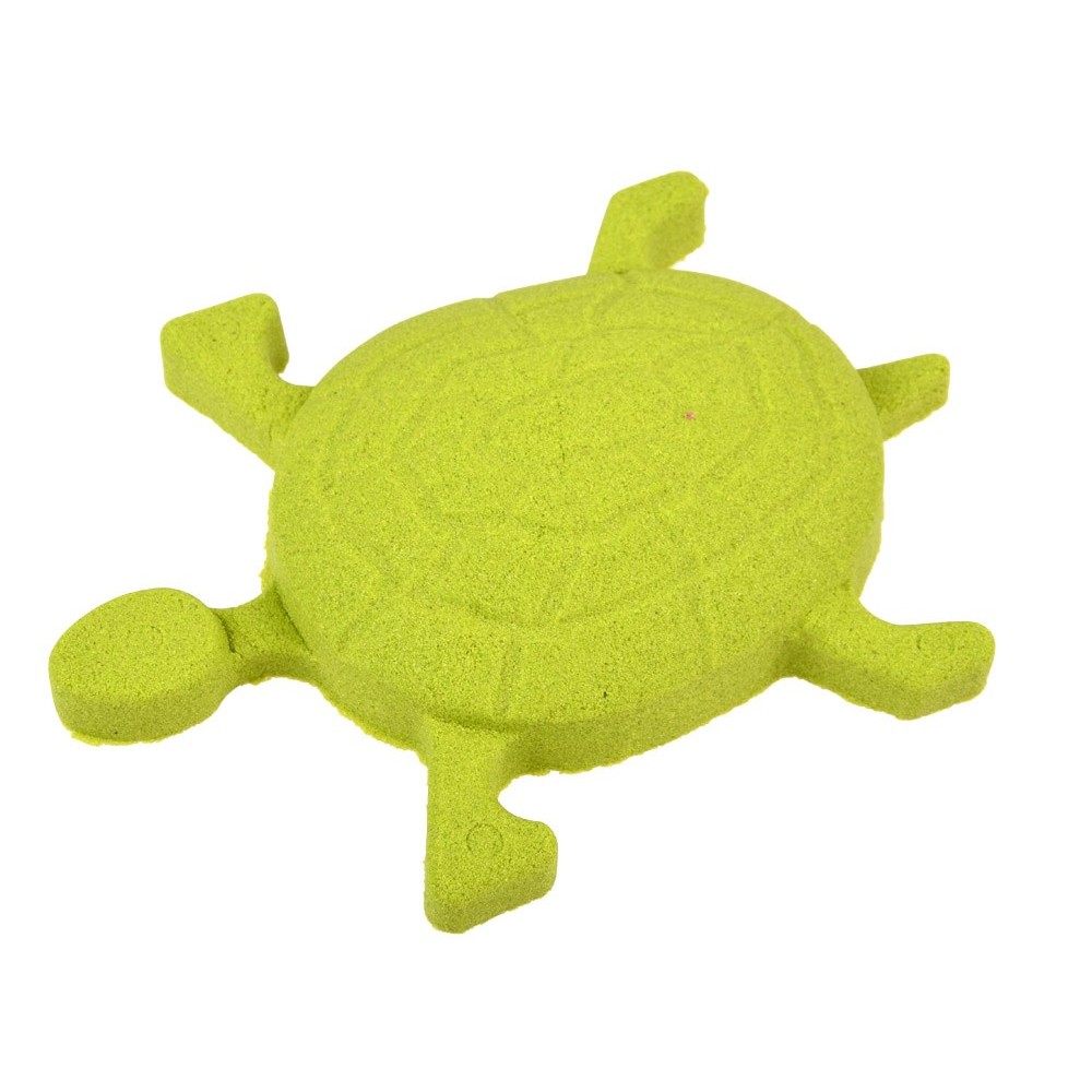 TUBAN Kineticky piesok 1,5kg + 4 formičky, Tuban Dynamic sand - Plážový set s vedrom