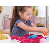 TUBAN Kineticky piesok 1,5kg + 4 formičky, Tuban Dynamic sand - Plážový set s vedrom