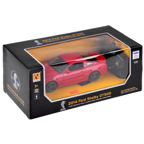 JOKO RC Auto FORD Shelby GT500 1:24 na diaľkové ovládanie, červené