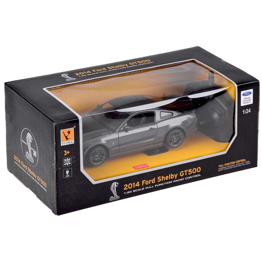 JOKO RC Auto FORD Shelby GT500 1:24 na diaľkové ovládanie, sivé
