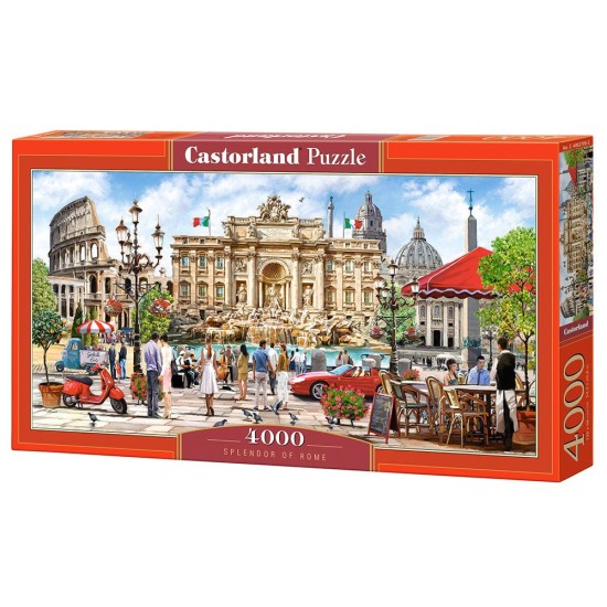 Castorland, Puzzle Veľkolepý Rím, 4000 ks