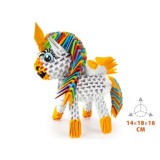 Alexander Kreatívna sada 3D Origami Jednorožec 656ks