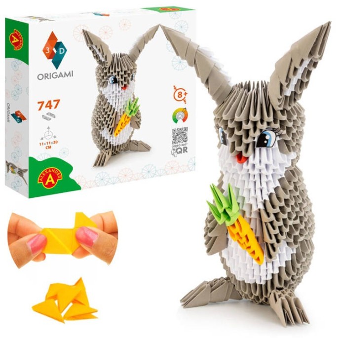 Alexander Kreatívna sada 3D Origami ZAJAC 747ks
