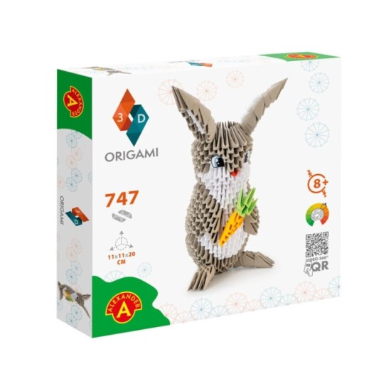 Alexander Kreatívna sada 3D Origami ZAJAC 747ks